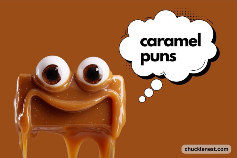 caramel puns