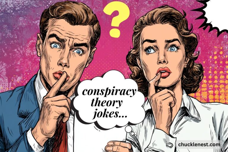 conspiracy theory jokes