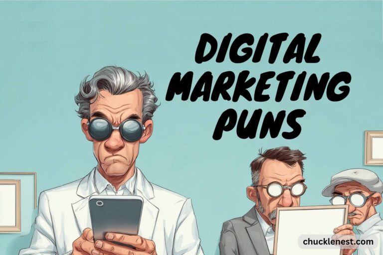 digital marketing puns