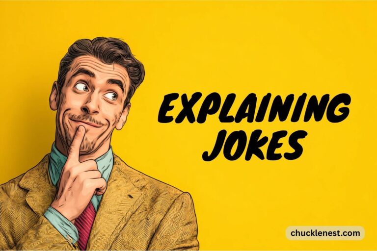explaining jokes