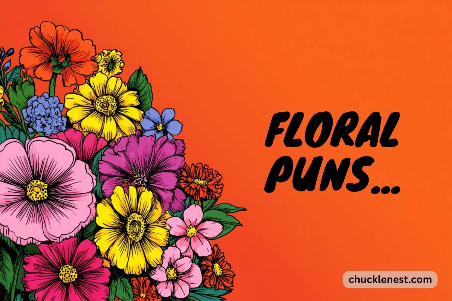 floral puns