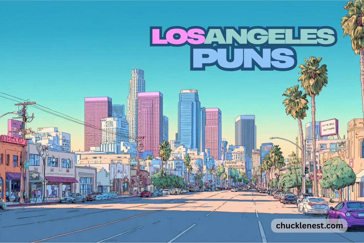 los angeles puns