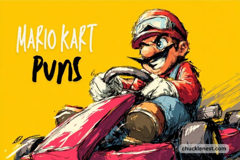 mario kart puns