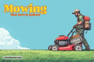 mowing the lawn jokes