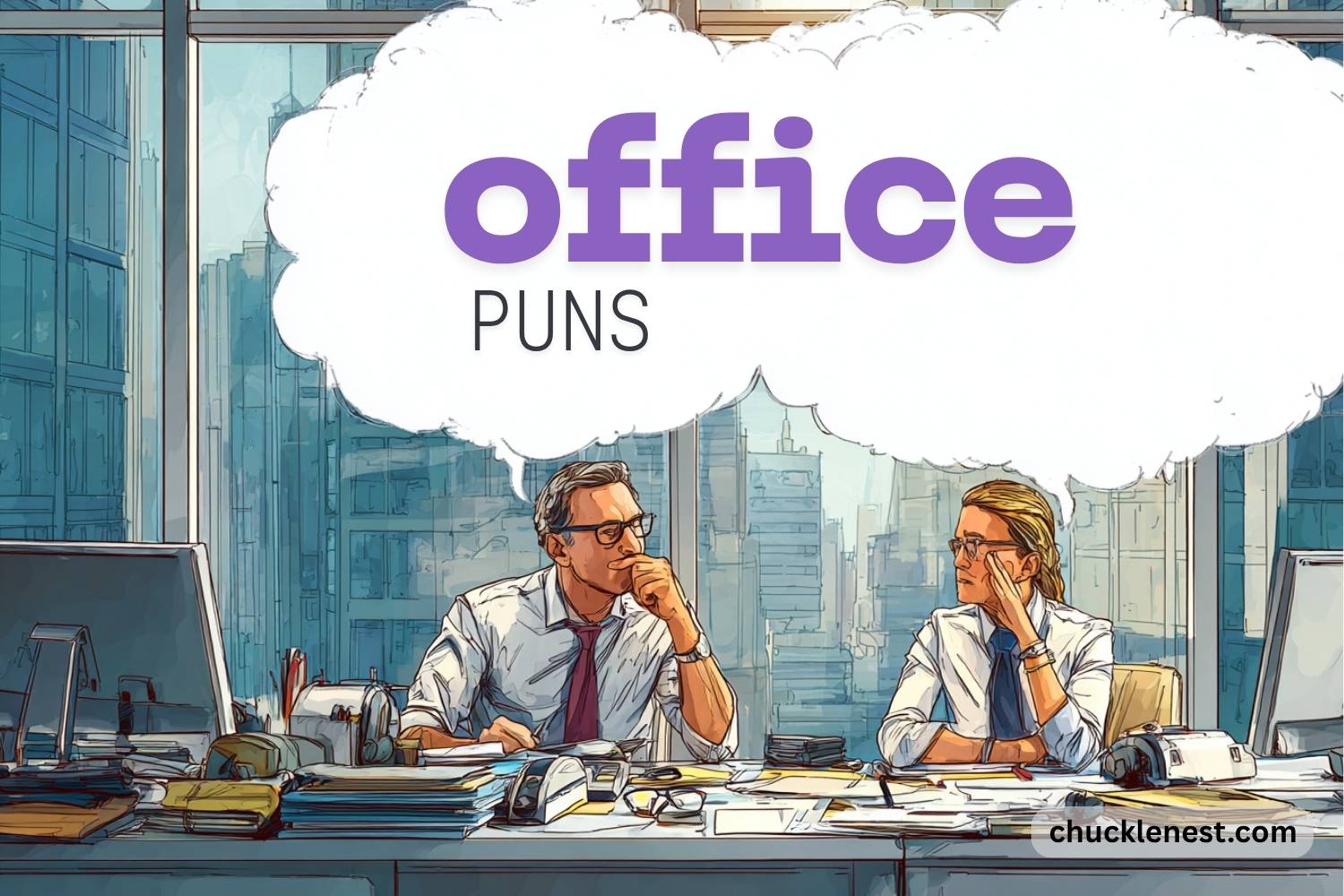 office puns