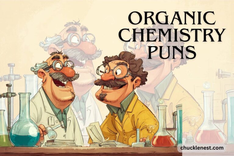 organic chemistry puns
